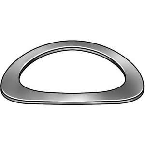 APPROVED VENDOR 1UAG5 Disc Spring Curved Steel 0.203 Inch - Pack Of 10 | AB3LRV