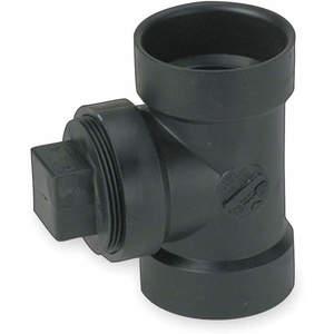 APPROVED VENDOR 1WJG5 Cleanout Tee With Plug 2 Inch Fnpt x Hub | AB4ACQ