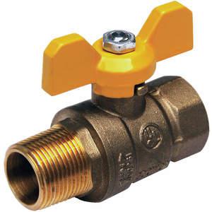 APPROVED VENDOR 1WMH3 Gas Ball Valve T-handle 1/4 Inch | AB4AXU
