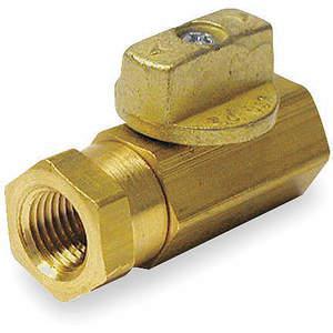 APPROVED VENDOR 1WMN6 Brass Ball Valve Inline Fnpt 1/4 In | AB4AYY