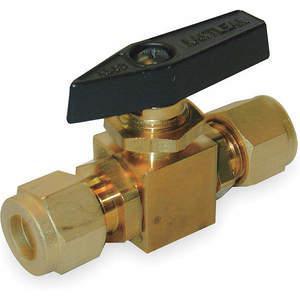 APPROVED VENDOR 1WMT9 Brass Ball Valve Compression x Compression 3/8 In | AB4BAB