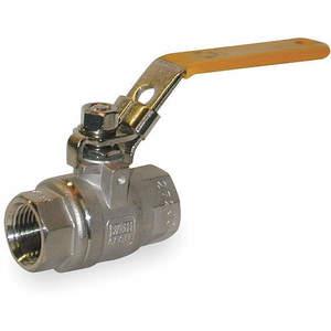 APPROVED VENDOR 1WMZ6 Stainless Steel Ball Valve Fnpt 1-1/4 In | AB4BBZ