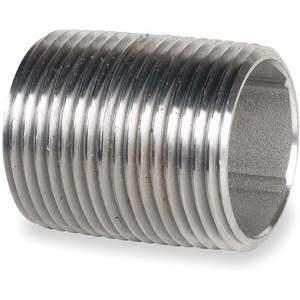 APPROVED VENDOR 1XAY4 Nipple 1 Inch Threaded 304 Stainless Steel | AB4DFL