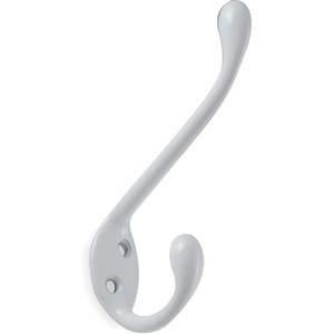 APPROVED VENDOR 1XNG2 Heavy Duty Coat Hook White | AB4FPL