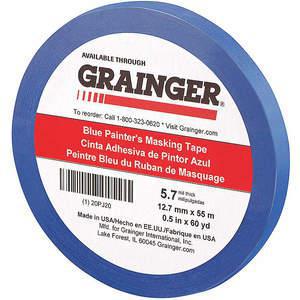 APPROVED VENDOR 20PJ20 Masking Tape 60 Yard Length x 1/2 Inch Width Blue | AB4ZHY