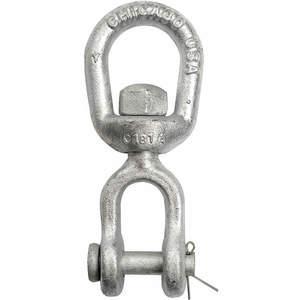 CHICAGO HARDWARE 21625 8 Swivel Jaw Eye Galvanised 5/8 In | AF2YZY 6ZFN0