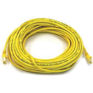 MONOPRICE 2161 Patch Cord Cat5e 50ft Yellow | AE6YMY 5VZF5