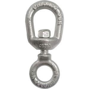 CHICAGO HARDWARE 21725 5 Swivel Chain Galvanised 5/8 In | AF2ZAE 6ZFN6