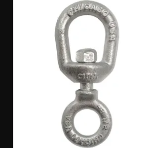 CHICAGO HARDWARE 21725 5 Swivel Chain Galvanised 5/8 In | AF2ZAE 6ZFN6