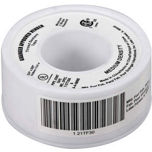 APPROVED VENDOR 21TF30 Sealant Tape 3/4 x 520 In | AB6JCT