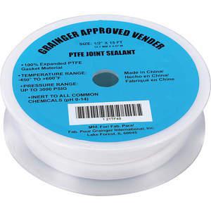 APPROVED VENDOR 21TF49 Ptfe Joint Sealant 1/2 x 15 Feet | AB6JDK