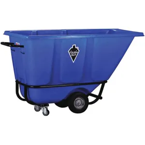 APPROVED VENDOR 21VK41 Tilt Truck Standard 1/2 Cu Yard 850 Lb. Blue | AB6KUX