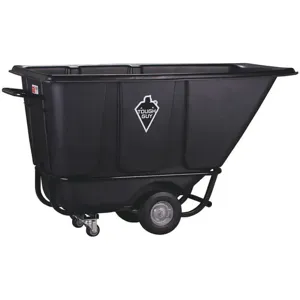 APPROVED VENDOR 21VK47 Tilt Truck Standard 1/2 Cu Yard 850 Lb. Black | AB6KVD