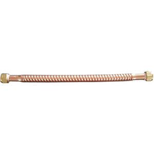 APPROVED VENDOR 22N603 Water Heater Connector Copper 24 Inch 3/4 Fip | AB6WME
