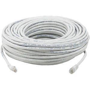 MONOPRICE 2333 Patch Cord Cat6 100Ft White | AE7ELR 5XFK8