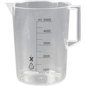 APPROVED VENDOR 23X908 Beaker With Handle 1000ml Polypropylene - Pack Of 2 | AB7PLP