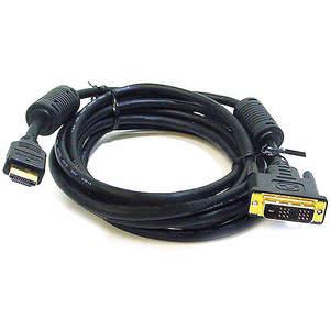 MONOPRICE 2405 HDMI-DVI-Kabel Schwarz 10 Fuß 28AWG | AE6EYX 5RFJ2
