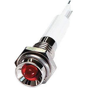 APPROVED VENDOR 24M029 Protrude Indicator Light Red 24vdc | AB7YGA