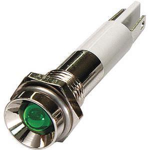 APPROVED VENDOR 24M056 Protrude Indicator Light Green 24vdc | AB7YHE