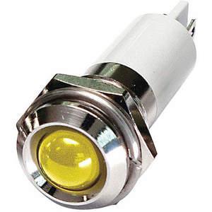 APPROVED VENDOR 24M116 Round Indicator Light Yellow 110vac | AB7YKU
