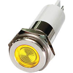 APPROVED VENDOR 24M128 Flat Indicator Light Yellow 12vdc | AB7YLG