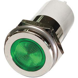 APPROVED VENDOR 24M175 Flat Indicator Light Green 110vac | AB7YNH