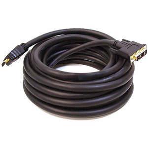 MONOPRICE 2842 HDMI-DVI-Kabel Schwarz 25 Fuß 26AWG | AE6EYU 5RFH9