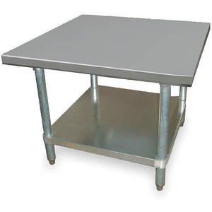APPROVED VENDOR 2KRE4 Utility Stand W 30 Inch D 30 Inch Stainless Steel With Shelf | AC2JRE