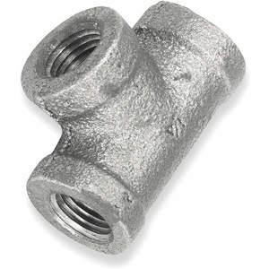 APPROVED VENDOR 2WJ36 Reducing Tee 2 1/2 x 3/4 Inch Galvanised | AC3UXN