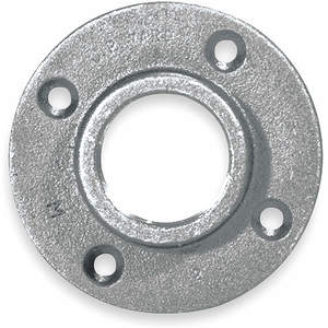 APPROVED VENDOR 5P969 Floor Flange 1 Inch Npt Malleable Iron | AE4ZRV