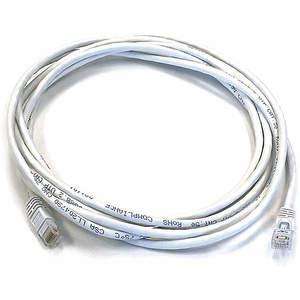 MONOPRICE 3391 Patch Cord Cat5e 10ft White | AE6YKU 5VYZ4