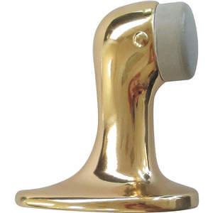 APPROVED VENDOR 33J806 Door Stop Floor-mount Polished Brass | AC6ERU