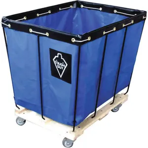 APPROVED VENDOR 33W323 Basket Truck 12 Bu. Capacity Blue 36 Inch Length | AC6GQY