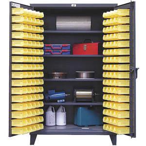 STRONG HOLD 36-BS-244 Bin Cabinet H 78 W 36 4 Shelves 94 Bins | AD2PYC 3THT1