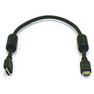 MONOPRICE 3872 HDMI-Kabel, Standardgeschwindigkeit, Schwarz, 1.5 Fuß, 28 AWG | AE7JJW 5YMG4