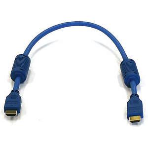 MONOPRICE 3944 HDMI Cable Standard Speed Blue 1.5ft 28AWG | AE7JJY 5YMG6