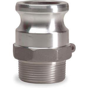 APPROVED VENDOR 3LX24 Adapter Male 1-1/2 Inch 316 Stainless Steel | AD2ABL