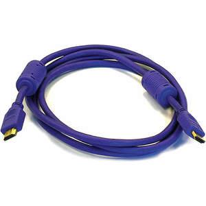 MONOPRICE 4025 HDMI Cable High Speed Purple 6ft. 28AWG | AE6EXF 5RFE4