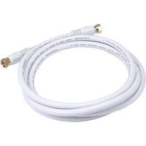 MONOPRICE 4058 Coax Cable Rg-6 F-type Connector White 6 Feet | AE6FBE 5RGN8