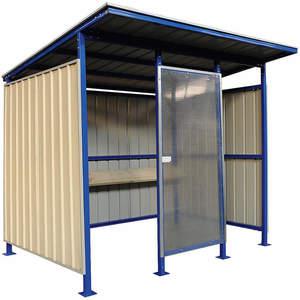 APPROVED VENDOR 49P402 Smokers Shelter 91inh x 100-3/8inw x 96ind | AD6RFX