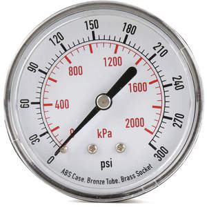 APPROVED VENDOR 4EFE8 Pressure Gauge Test 2-1/2 In | AD7GHB