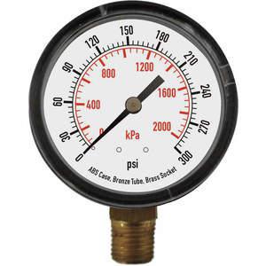 APPROVED VENDOR 4FLR5 Pressure Gauge Test 1-1/2 In | AD7MZD