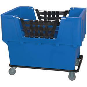 APPROVED VENDOR 4HTF3 Material Handling Cart Blue | AD8BHT