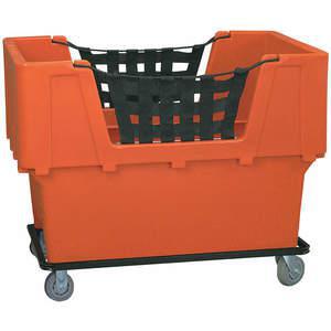 APPROVED VENDOR 4HTF6 Material Handling Cart Orange | AD8BHW