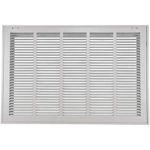 APPROVED VENDOR 4JRU1 Return Air Filter Grille 20 x 25 Inch White | AD8FCP