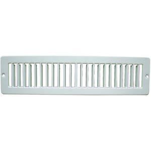 APPROVED VENDOR 4MJD5 Toe Space Grille 2x12 White | AD8UDZ