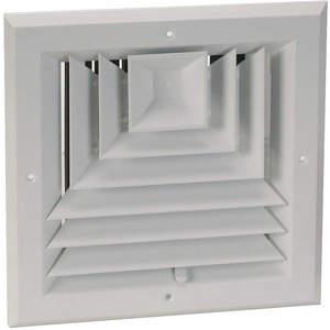 APPROVED VENDOR 4MJJ3 Diffuser 3-way Duct Size 8 Inch x 8 Inch | AD8UFV
