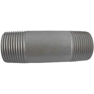 APPROVED VENDOR 4WJY6 Nipple 1 1/4 Inch 316 Stainless Steel 6 Inch Length Schedule 80 | AE2CMM
