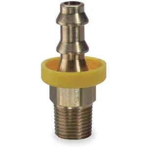 APPROVED VENDOR 5A252 Push On Hose Barb 1/4 Inch Id x 1/4 Mnpt | AE2YXM