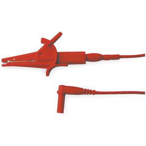 APPROVED VENDOR 4WPZ6 Alligator Clip Test Lead 36 Inch Red | AE2DUP